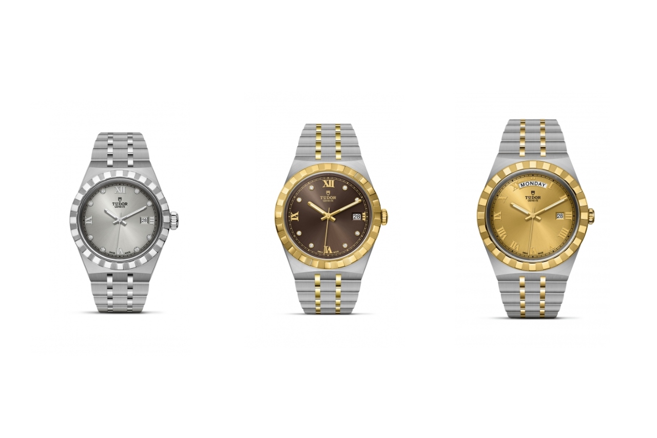 https://www.ladifference.ca/tudor/tudor-royal-28mm-steel-m28300-0002/45135942/en , https://www.ladifference.ca/tudor/tudor-royal-38mm-steel-m28503-0008/45990145/en , https://www.ladifference.ca/tudor/tudor-royal-41mm-steel-and-gold-m28603-0004/45135963/en