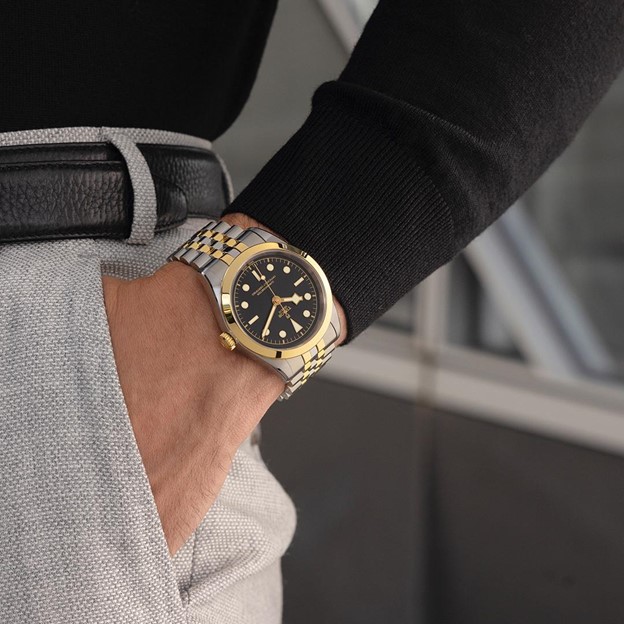 TUDOR Black Bay 31 mixed metal timepiece